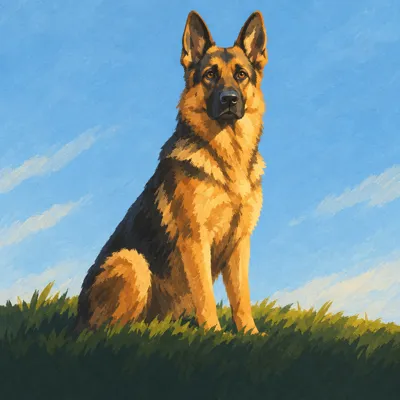 German Shepherd Dogs
