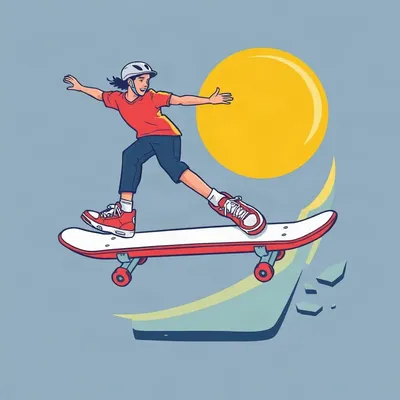 Skateboarding