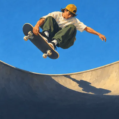 Skateboarding