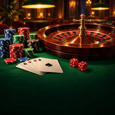 Casinospiele und Glücksspiel