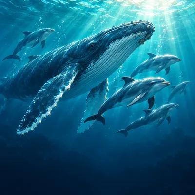 Ballenas y delfines
