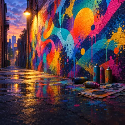 Street-Art und Graffiti
