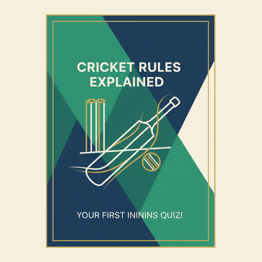 Cricket Rules Explained: Your First Innings Quiz!
