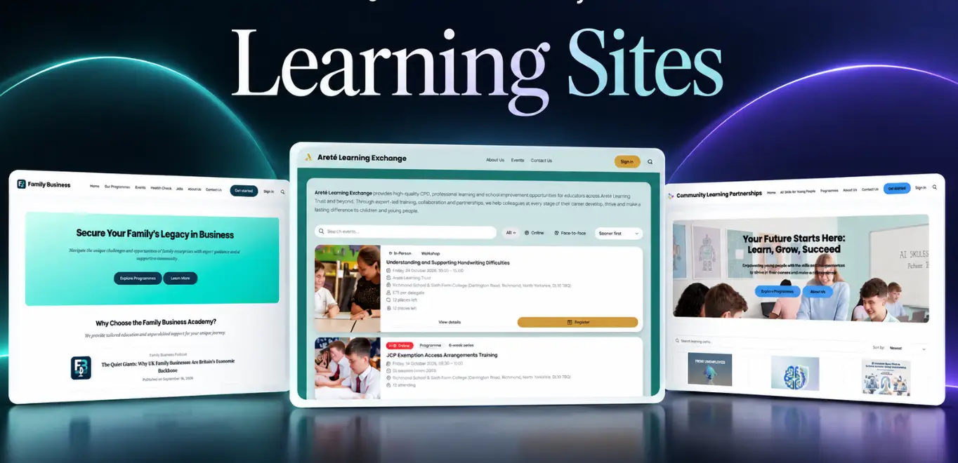 Learner Journey branded workspaces