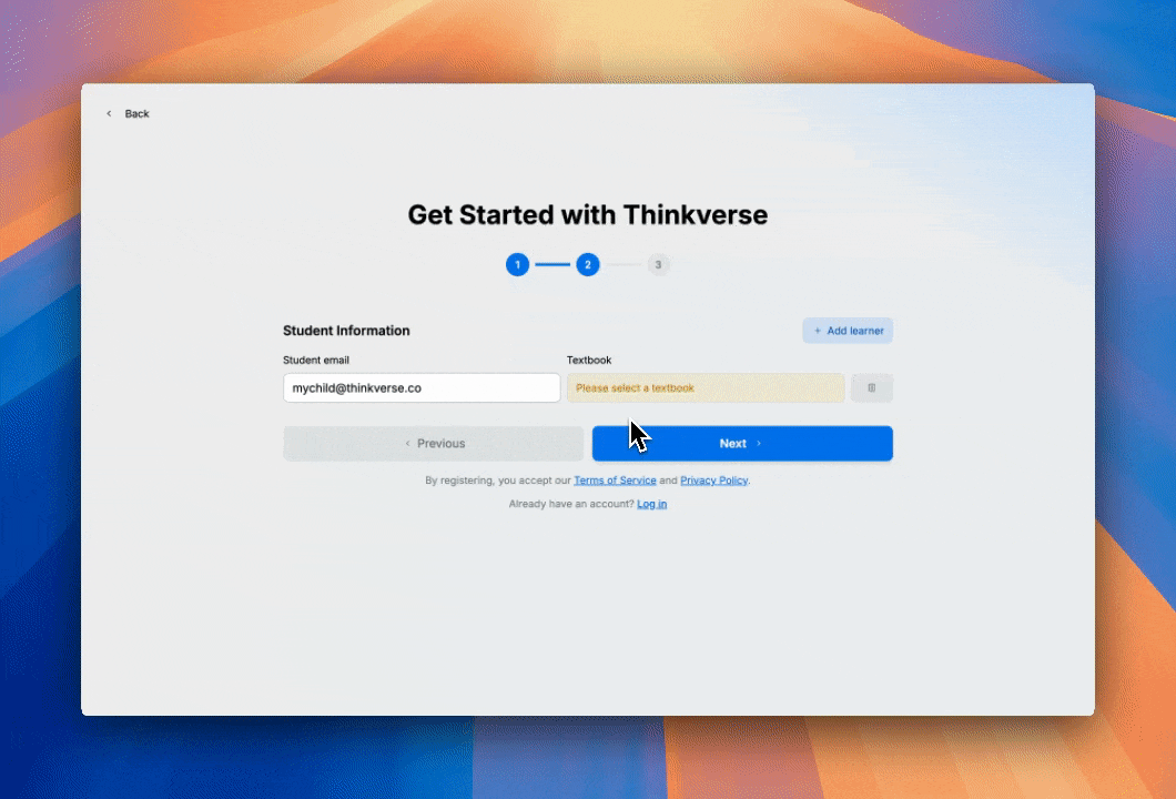 Demo: Choosing Bright Thinker unit