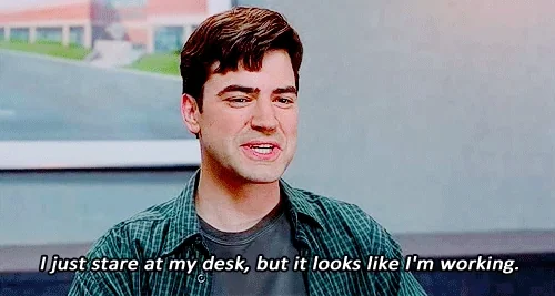 A character from Office Space says, 