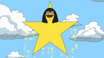 Tina from Bob's Burgers as a star.