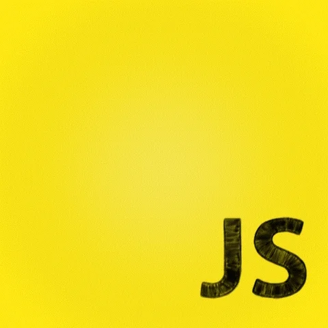 the letters JS for JavaScript on a yellow background