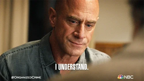 'I Understand' Elliot Stabler from Law and Order SVU