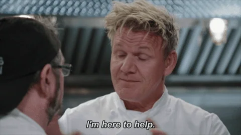 Gordon Ramsay saying, 