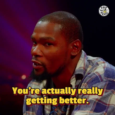 Kevin Durant says, 