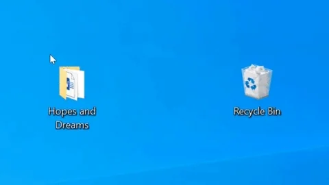 'Hopes and Dreams' are moved to the 'Recycle Bins' on Windows OS