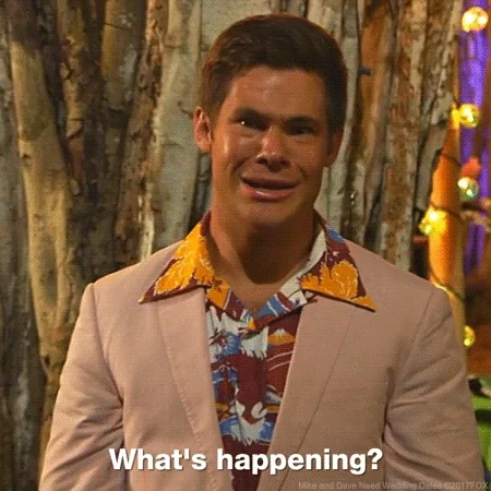 A person in despair saying, 