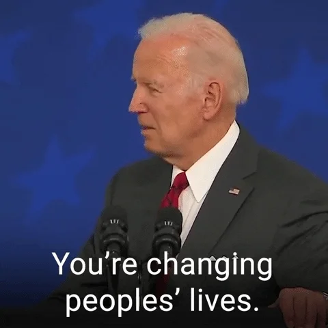 U.S. President Joe Biden says, 