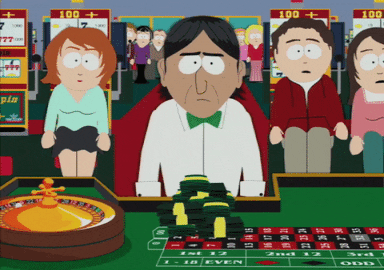 south park character taking casino tokens