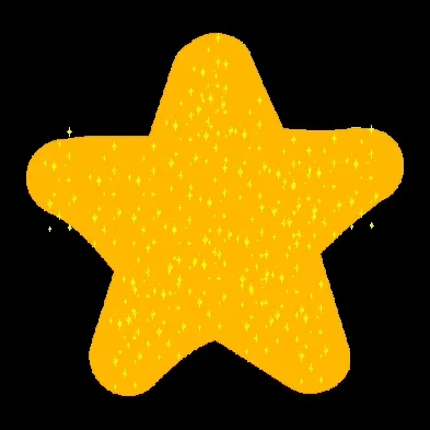Image of a sparkling star