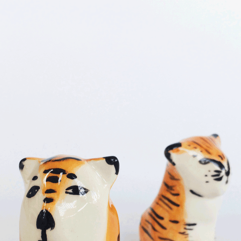 ceramic tigers