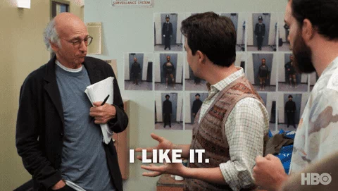 A character in Curb Your Enthusiasm says, 