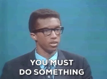 A person saying: 