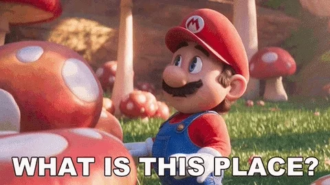 Mario saying 