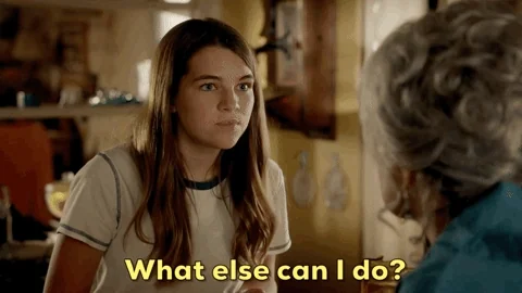Raegan Revord as Missy Cooper from Young Sheldon asking, 