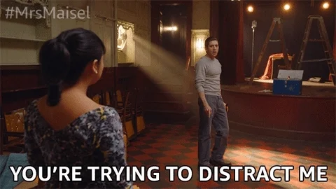 A man tells a woman, 