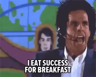 Ben Stiller says, 'I eat success for breakfast with skim milk'