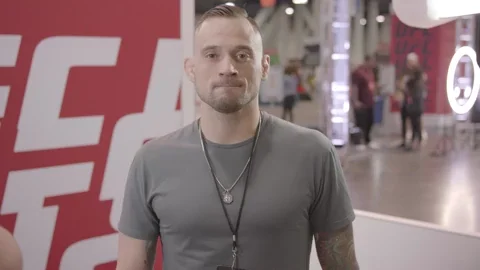 A man saying ‘Let’s go!’