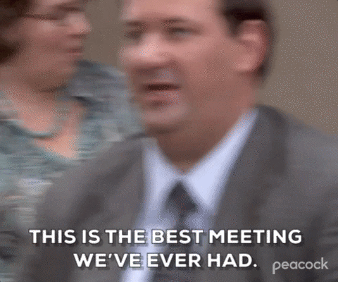 Kevin from The Office saying 
