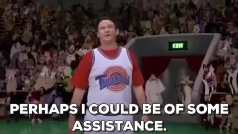 Bill Murray Assistance GIF by Space Jam