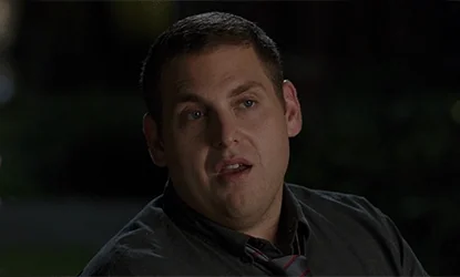 Actor Jonah Hill saying 