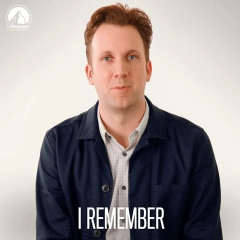 A person saying: I remember