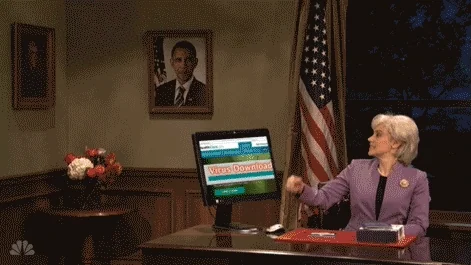 A man smashes a computer with baseball bat. He says, 