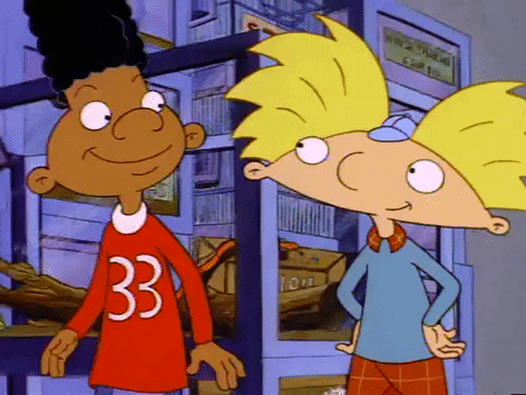 Best Friends GIF from Hey Arnold