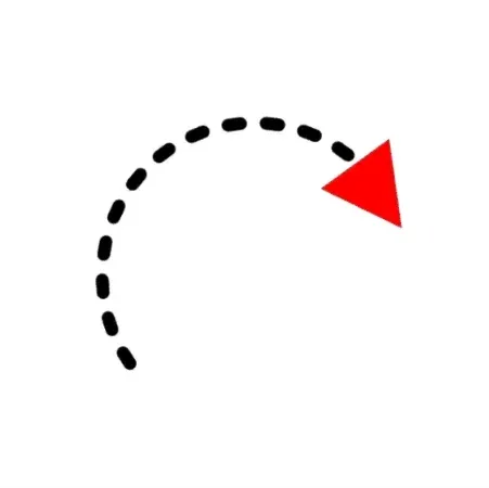 A circular arrow rotating in a loop.