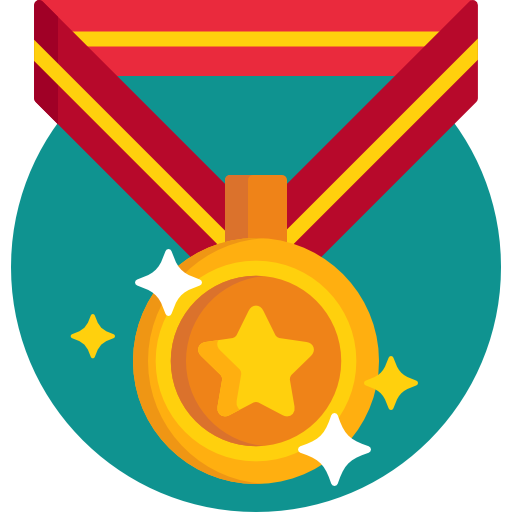 Gold medal icon