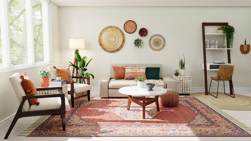 A beautifully decorated living space.