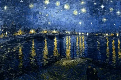 GIF of Van Gogh's 