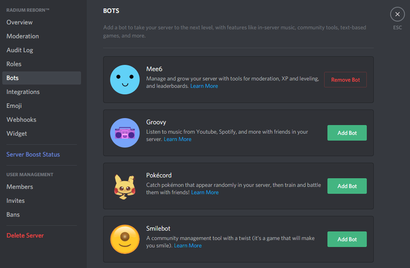 Overview of the best Discord bots to manage your community.