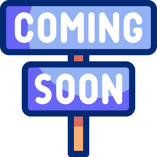 coming soon sign icon