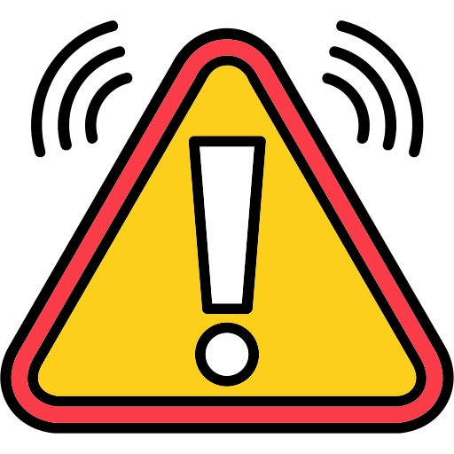 Danger or Caution Icon