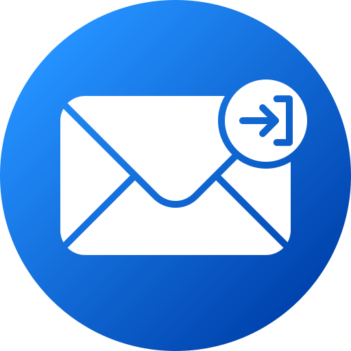 Icon: Email symbol of an envelope with a 