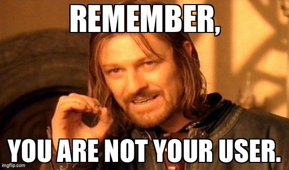 Bormomir from Lord of the Rings says, 