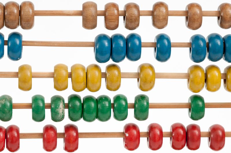 An abacus.