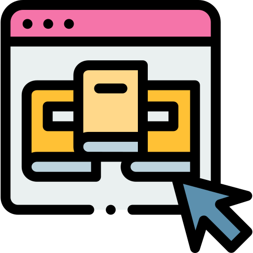 Digital libraries Icon