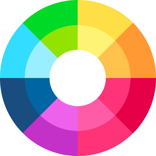 RGB vs CMYK Icon