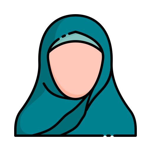 Faceless Woman with a Hijab Icon