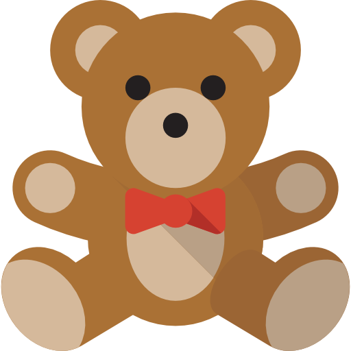 A teddy bear,