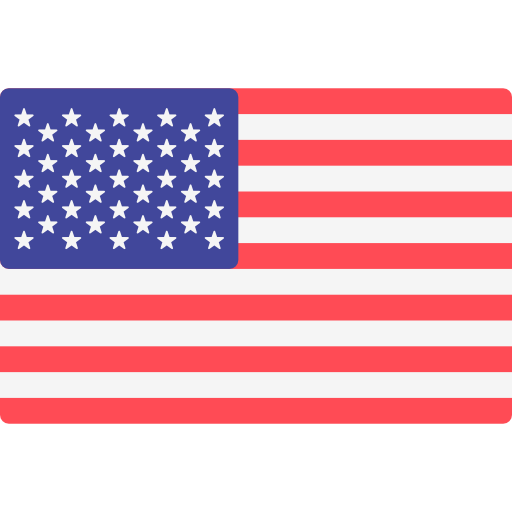 A flag of United States