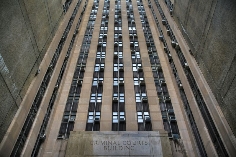 A criminal courts building.